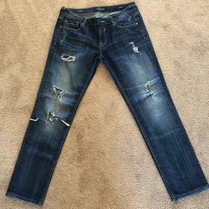Vigoss Womens Ripped Jeans Waist 29